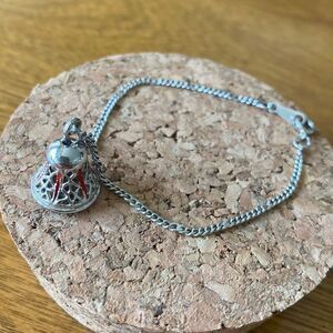 Sterling silver Avon bell bracelet
